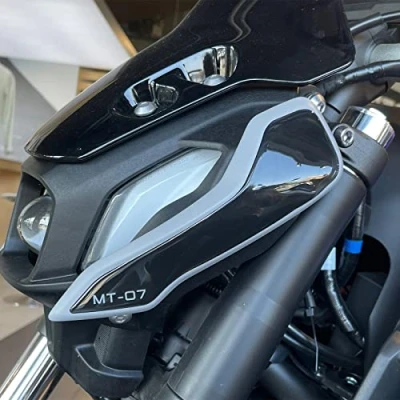 Afbeelding van Resin Bike Motorsticker Compatibel met Yamaha MT 07 2022. Voorbescherming voor Motorfiets Tegen Stoten en Krassen. 3D Hars Sticker Motor Gadgets Made in Italy