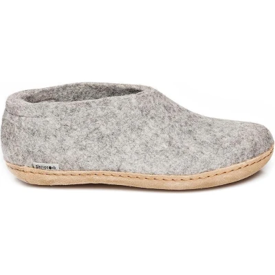 Afbeelding van Glerups Schoen met leren zool Grijs 42