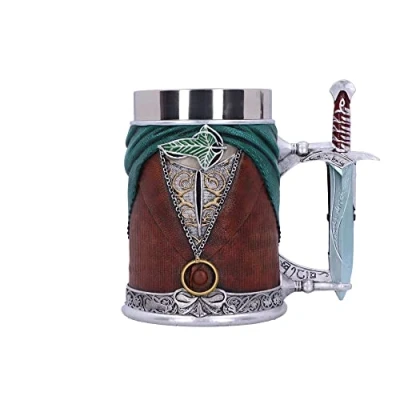 Afbeelding van Nemesis Now the Lord of Rings Frodo Bierpul Bruin en Groen 15.5cm