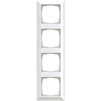 Afbeelding van OPUS® 55 Inform afdekframe uitvoering 4 voudig, kleur polaire wit zijdemat