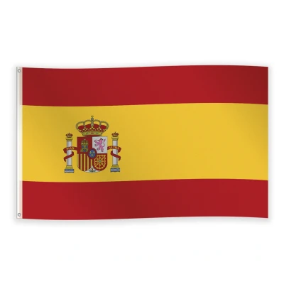 Afbeelding van Gevel vlag Spanje 150x90cm per stuk