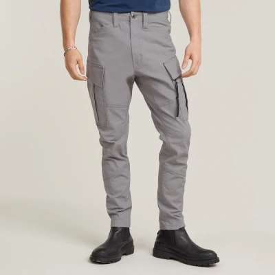 Afbeelding van G star Zip Pkt 3d Skinny Fit Cargobroek Grijs 32 / Man