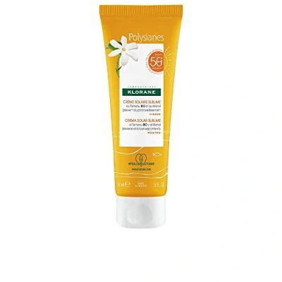 Afbeelding van Klorane Polysianes Monoï Y Tamanu Bio Sublime Sun Cream Spf50+ 50 Ml