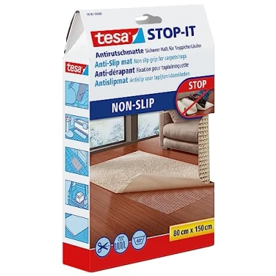 Afbeelding van tesa Anti slip mat &quot;Stop it&quot; voor tapijten en lopers