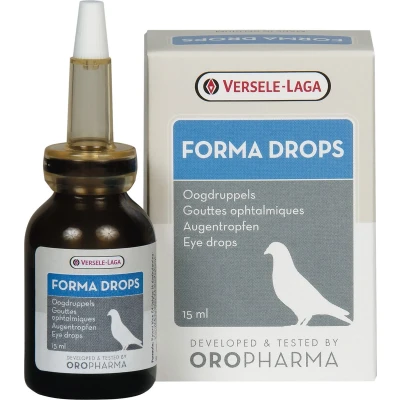 Afbeelding van Versele Laga Oropharma Forma Drops Oogdruppels Duivensupplement 15 ml