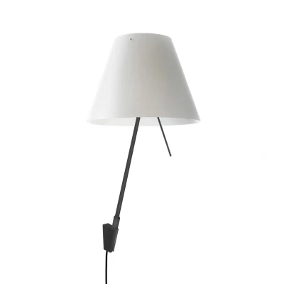 Afbeelding van Luceplan Costanzina wandlamp zwartwit