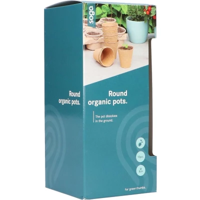 Afbeelding van Turfpotjes 8cm (10) BIO Sogo