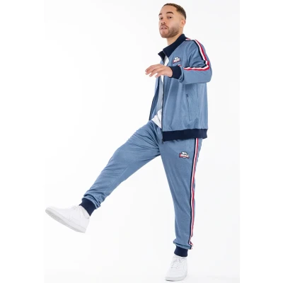 Afbeelding van Lonsdale Gairsay SET Trainingspak, Heren, Maat: 3XL, Blue denim