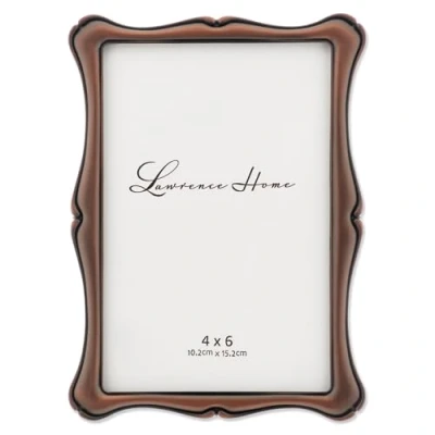 Afbeelding van Lawrence Frames 4x6 Olie Gewreven Brons Romantiek Fotolijst