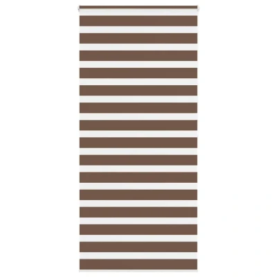 Afbeelding van Zebra rolgordijn 115x200 cm stofbreedte 110,9cm polyester bruin