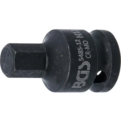 Afbeelding van BGS 5485 12 Kracht dopsleutelbit 12,5 mm (1/2&quot;) inbus