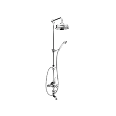 Afbeelding van Huber Croisette Bad Douchecombinatie 20cm Goud 592.CS21H.AG