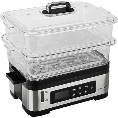 Afbeelding van Steba DG2 Stoomkoker 6 liter timer 1200 Watt 5 automatische programma&#039;s