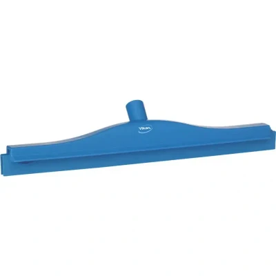 Afbeelding van Vikan Vloertrekker Kop Full Colour Hygiene met vaste nek en TPE Rubber 50cm Blauw