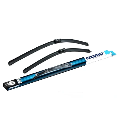 Afbeelding van Oximo WC350525 SILICONE EDITION speciale set wisserbladen, van 2