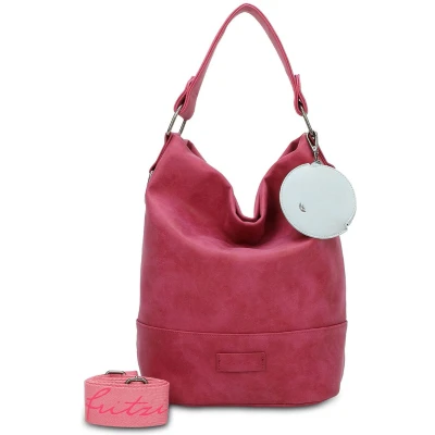 Afbeelding van Fritzi aus Preussen Dames Fritzi51N Olga Vintage True Berry hobo, Echte