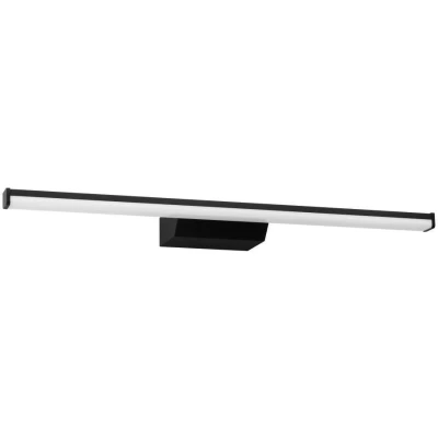 Afbeelding van Eglo connect.z Smart Home LED spiegellamp Regello Z, L 60 cm, ZigBee, app en Alexa spraakbesturing, instelbare lichtkleur (warm wit koud wit), RGB, dimbaar, spiegelwandlamp, zwart, IP44