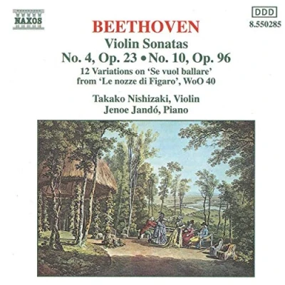 Afbeelding van Takako Nishizaki &amp; Jeno Jando Beethoven: Violin Sonatas 4 10 (CD)