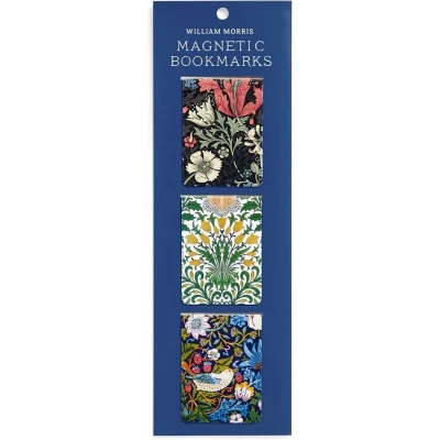 Afbeelding van Magnetic Bookmarks: William Morris