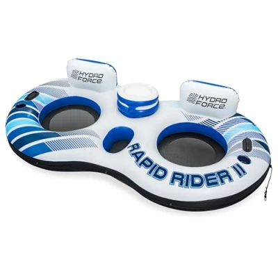 Afbeelding van Hydro Force Rapid Rider Double Tube Zwemring, 240cm