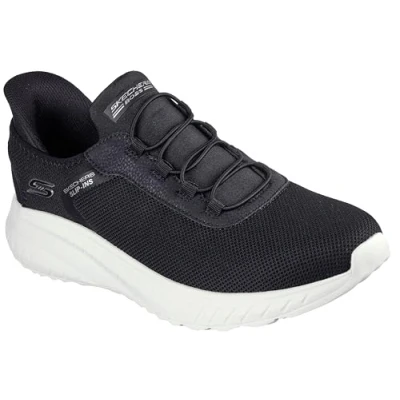 Afbeelding van Skechers Slip Ins: Bobs Squad Chaos Tough Walk, Mannen, Zwart, Sneakers, maat: 41,5