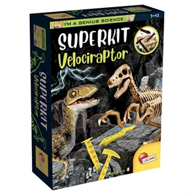 Afbeelding van Lisciani Velociraptor superkit uitgravingsset