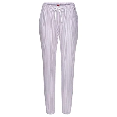 Afbeelding van s.Oliver Pyjamabroek bordeauxgestreift, Dames, Maat: 36/38, Bordeaux gestreift