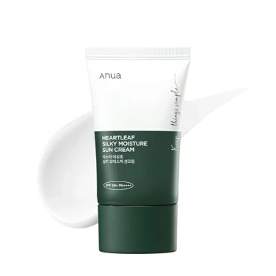 Afbeelding van Anua SPF 50 Silky Moisture Sun Cream 50ml
