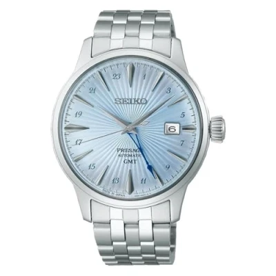 Afbeelding van Seiko Presage SSK037J1 Herenhorloge inStock horloge Hoge Marge Zilverkleur