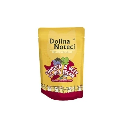 Afbeelding van Kattenvoer Dolina Noteci Superfood Kip Kalfsvlees 85 g