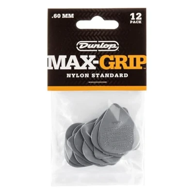 Afbeelding van Jim Dunlop Max Grip Plectrum 0.60 mm 12 pack