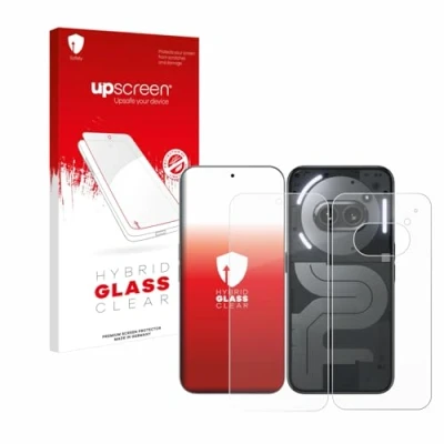 Afbeelding van upscreen Screenprotector voor Nothing Phone (2a) Plus (Voor+Achter) Folie Beschermfolie Beschermglas transparant