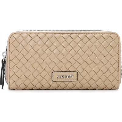 Afbeelding van SURI FREY Portemonnee Karly Zip Around Wallet Beige