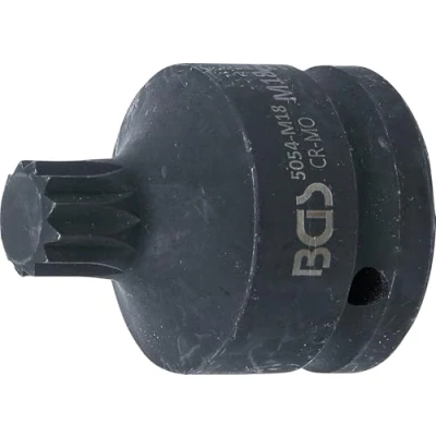 Afbeelding van BGS 5054 M18 Kracht dopsleutelbit 20 mm (3/4&quot;) veeltand (voor XZN)