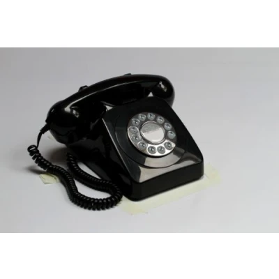 Afbeelding van GPO 746 Retro PUSH BUTTON Telephone BLACK