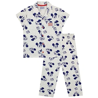 Afbeelding van Disney Jongens Korte Pyjama Mickey Mouse Grijs 110