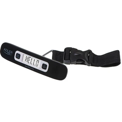 Afbeelding van Adler, Reisaccessoires, Bagageweger voor op reis AD 8190 Maximaal gewicht (capaciteit) 50 kg Nauwkeurigheid 10 g , Zwart