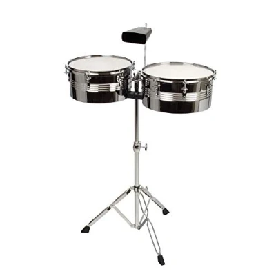 Afbeelding van XDrum Timbales Set 13&quot; en 14&quot; incl. Cowbell