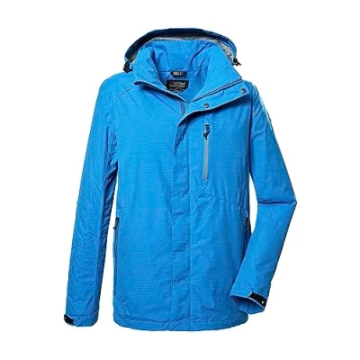 Afbeelding van killtec Heren Functioneel jack/outdoorjack met afritsbare capuchon KOS 256 MN JCKT_CARLEB, royal blue, XL, 41364 000