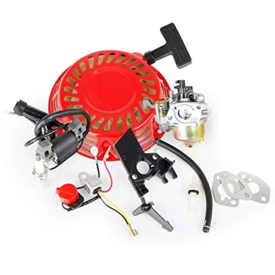Afbeelding van CarBole Carburateur GX160 met terugslagstarter, lgnitie spoel en luchtfilter voor GX140 GX168 GX200 5HP 5.5HP 6.5HP motor
