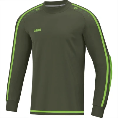 Afbeelding van JAKO Keepershirt Striker 2.0 Kaki/fluogroen