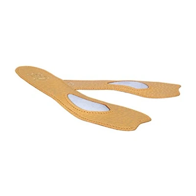 Afbeelding van Orthopedische 3/4 lederen inlegzolen voor hakken en hoge met steunzool, open teen schoenen inzetstukken vrouwen, Kaps Ballet, alle maten (35 EUR)