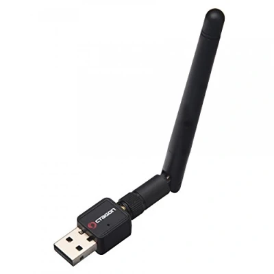 Afbeelding van Octagon 150Mbit/s WL028 USB WLAN stick met antenne zwart voor Linux E2 receiver
