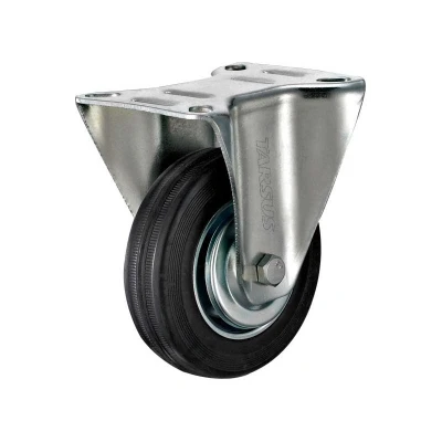 Afbeelding van Bokwiel 125 mm rubber TARSUS