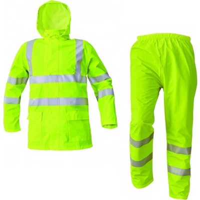 Afbeelding van CRV Siret Regenset 03120055 Fluo Geel