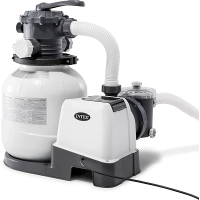 Afbeelding van Intex Krystal Clear Zandfilterpomp 26644GS 7,9 m3/u