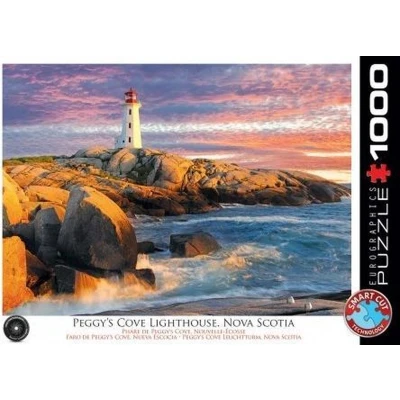 Afbeelding van Puzzel Peggy&#039;s Cove Lighthouse, Nova Scotia (1000)