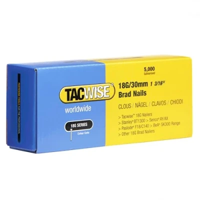 Afbeelding van Tacwise minibrad 18G Nagel voor tacker 30 mm Gegalvaniseerd 5000 stuks