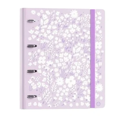 Afbeelding van Ringmap Carchivo Carpetblock Mauve A4