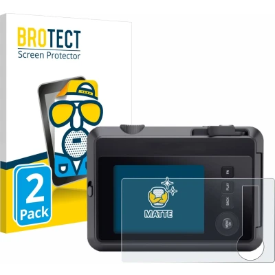 Afbeelding van BROTECT (2 Stuks) Antireflecterende Beschermfolie voor Leica SOFORT 2 Anti Glare Screen Protector, Mat, Ontspiegelend